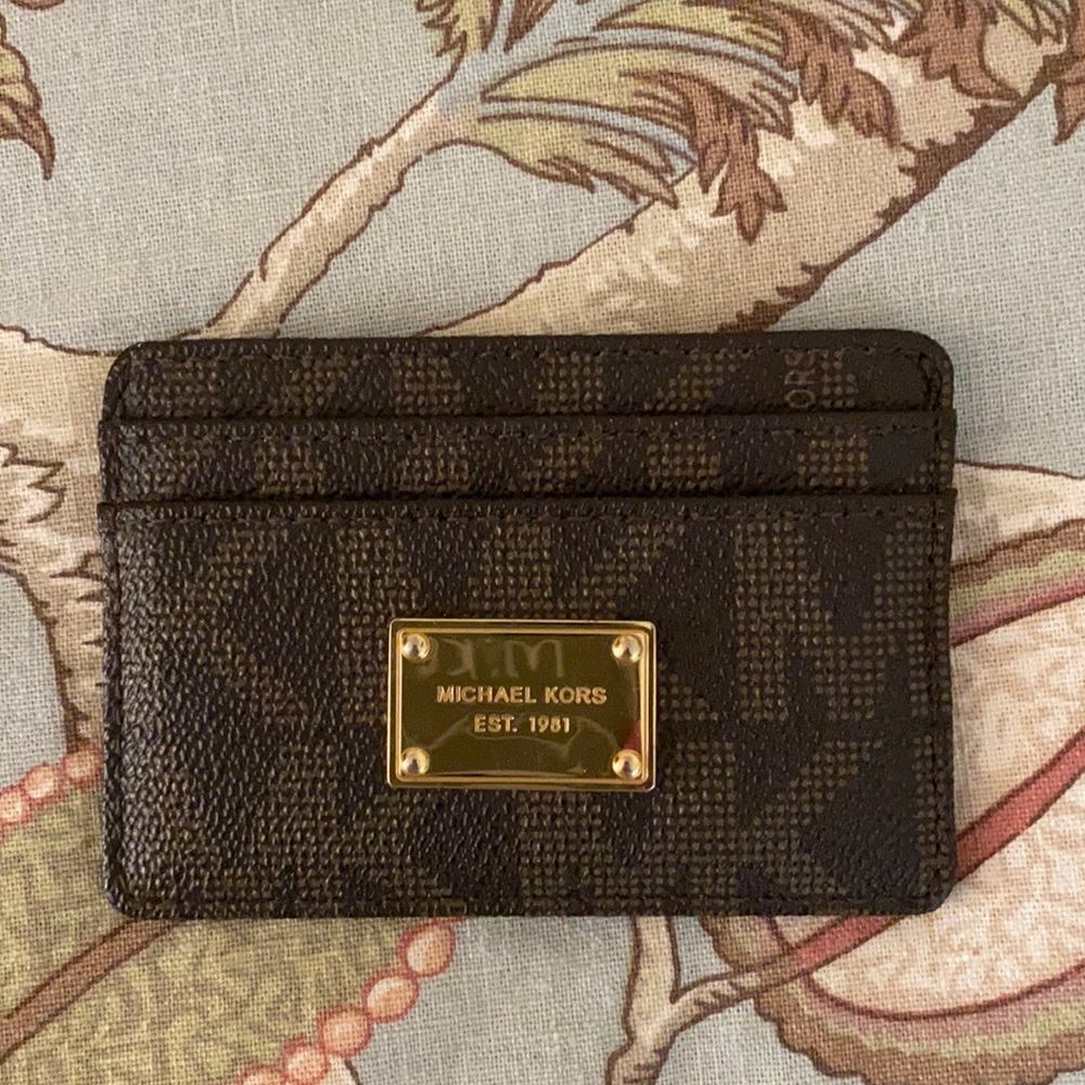 Michael Kors Monogram Design Cardholder